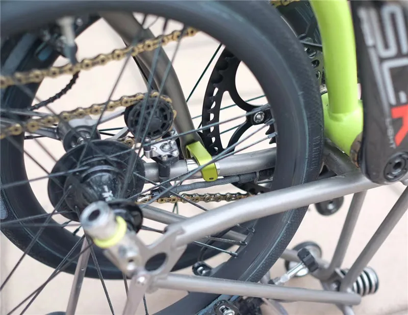 Brompton Складная передняя вилка E-Hook Крепежный крюк E-type фиксированная пряжка