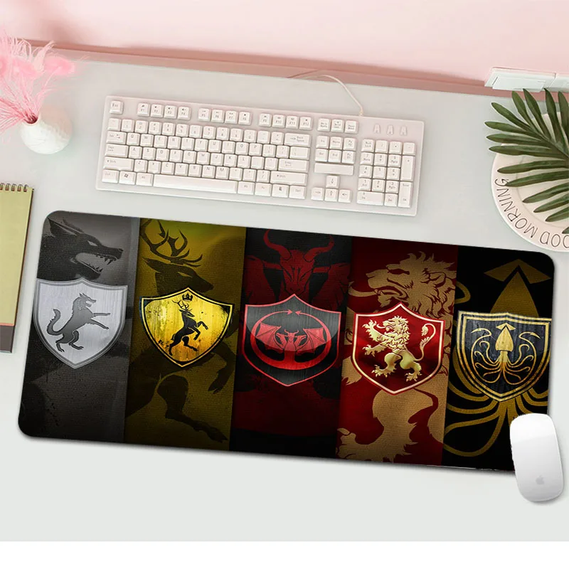 Коврик для мыши "Игра престолов" 80x30 см Коврик для мыши notbook компьютерный коврик для мыши locrkand игровой коврик для мыши геймер для клавиатуры коврики для мыши