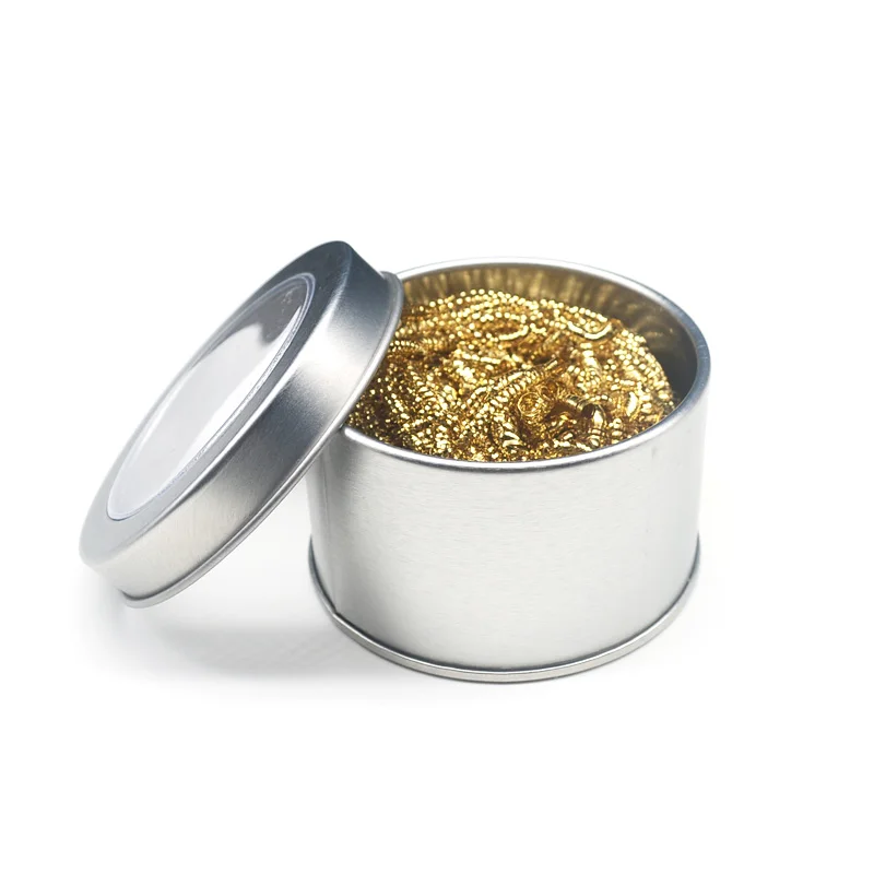 Шарик для очистки паяльника 1 шт. сетчатый фильтр наконечник медной проволоки