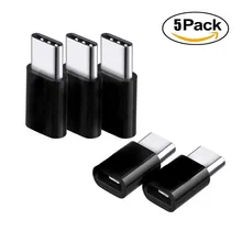 5PCS/LOT Type C to Micro USB Adapter Data Charging Connector Converter Type C 3.1 for Samsung S9 Plus Macbook SONY HTC HUAWEI 5pcs lot hx8872 c