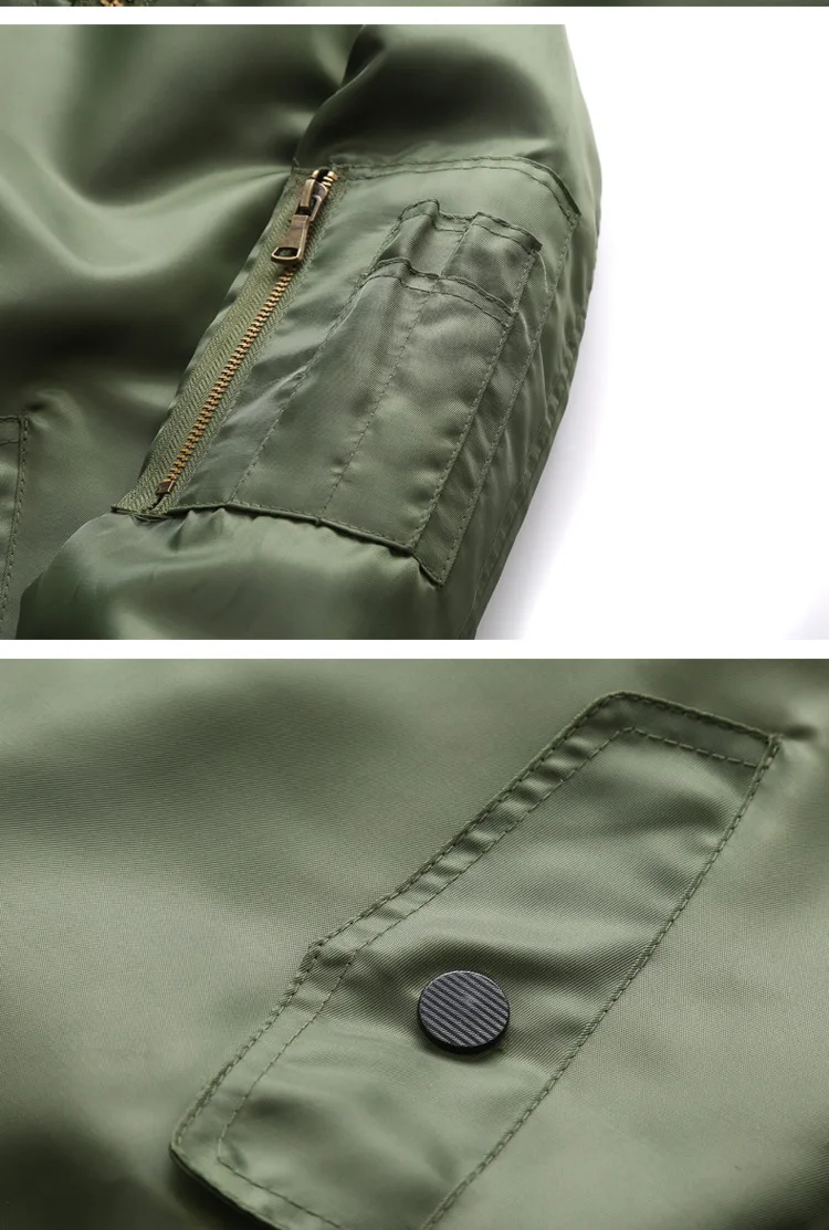 Military Jacket Outwear Men Custom Bomber Jacket Embroidery Print Logos Plus Size Pilot Baseball Army Coat Fall Flight Jackets