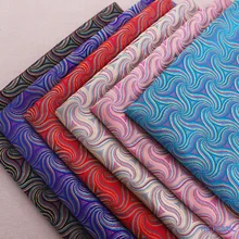 Tissu de soie en Brocade, 114cm, couture au mètre, matériel de styliste pour Patchwork