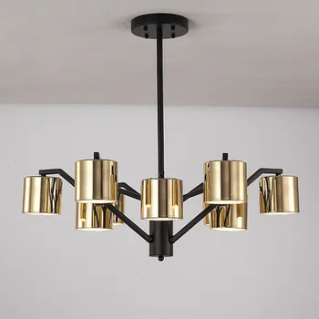 

Nordic Creative Concise Individuality Art Iron Pendant Light Cafe Restaurant Decoration Hanging Lamp Free Shipping