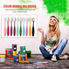 10pcs Colorful Ink Brush Smooth Blending Brushes Drawing Painting Flat Brushes Kit For DIY Scrapbooking Cards Making Ink Tools 5