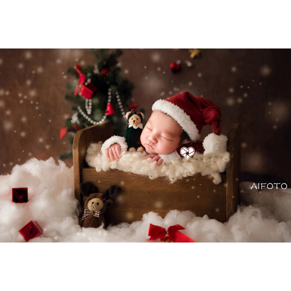 Baby Clothes 0-1 Month Christmas Romper Photography Props
