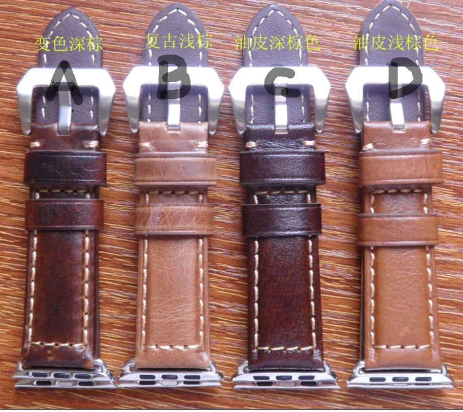 Ремешок из натуральной кожи для apple watch Band 42 мм 38 iwatch Series браслет band | Наручные часы