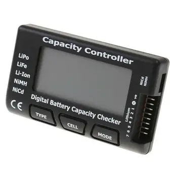 

CellMeter-7 Digital Battery Capacity Checker LiPo LiFe Li-ion Nicd NiMH Battery Voltage Tester Checking CellMeter7