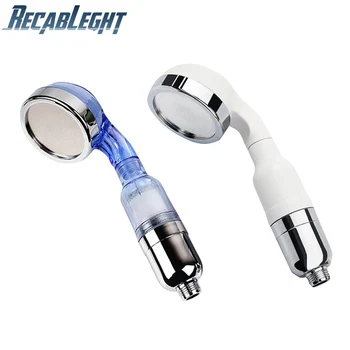 

Handheld Bathroom Negative Ion Shower Nozzle 3Layer Filter Water Saving High Pressure ABS Plastic Removable Bathroom Accessories