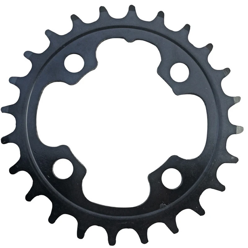 Открытый 24T 4 отверстия BCD64mm ремонт переднего Велосипеда Цепь MTB велосипеда 10/11 скорость прочная цепь Велосипедное приспособление часть