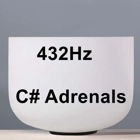 432Hz CVNC 9 дюймов Note C/D/E/F/G/A/B/C#/D#/F#/G#/A# Матовый хрусталь Кварцевые поющие чаши Медитация - Цвет: 432Hz