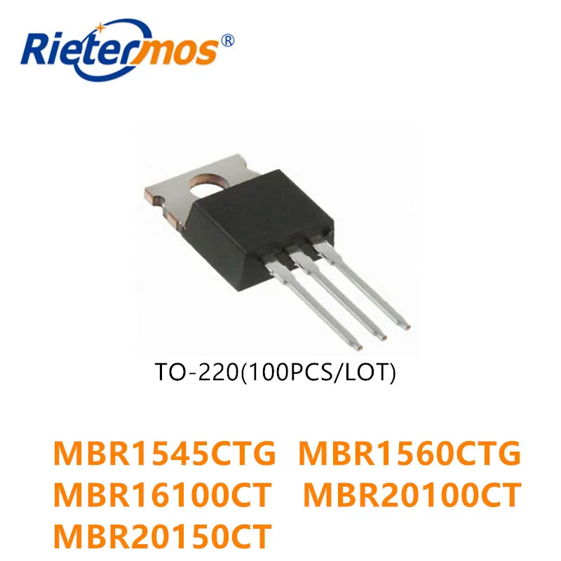 100 шт. MBR1545CTG 1545CT MBR1560CTG 1560CT MBR16100CT 16100CT MBR20100CT 20100CT MBR20150CT 20150CT TO220 высокое качество|quality