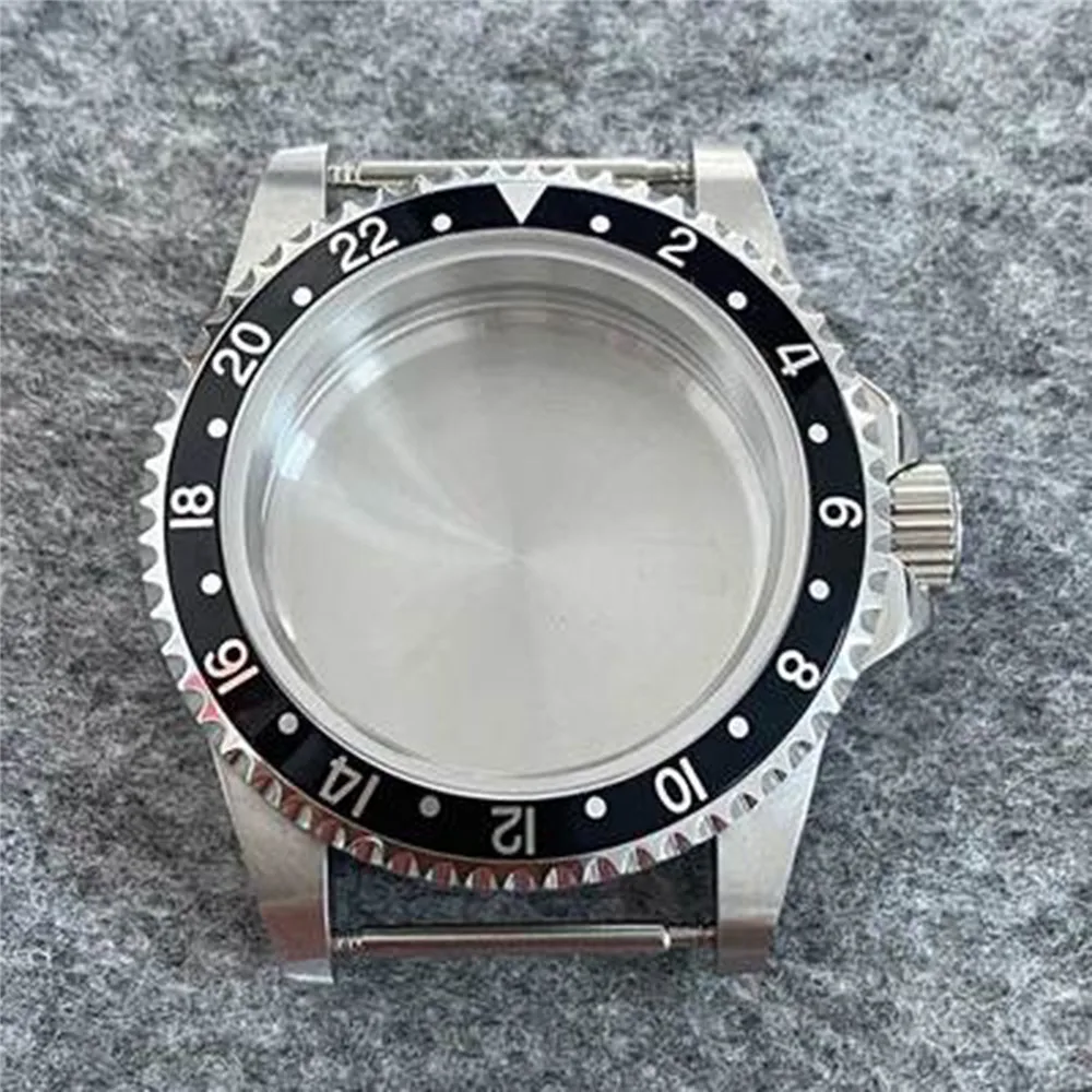 

For NH35 Case Retro 100 Meters Super Waterproof 39.5mm Stainless Steel Sapphire Mirror Watch Case For NH36 Movement Accessories