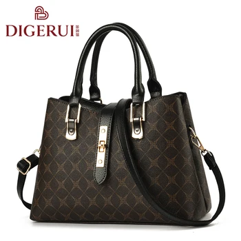 

iVog New Arrival Everyday Female Big Messenger Crossbody Handbag Fashion Black Geometric Hand Bags for Women 2020