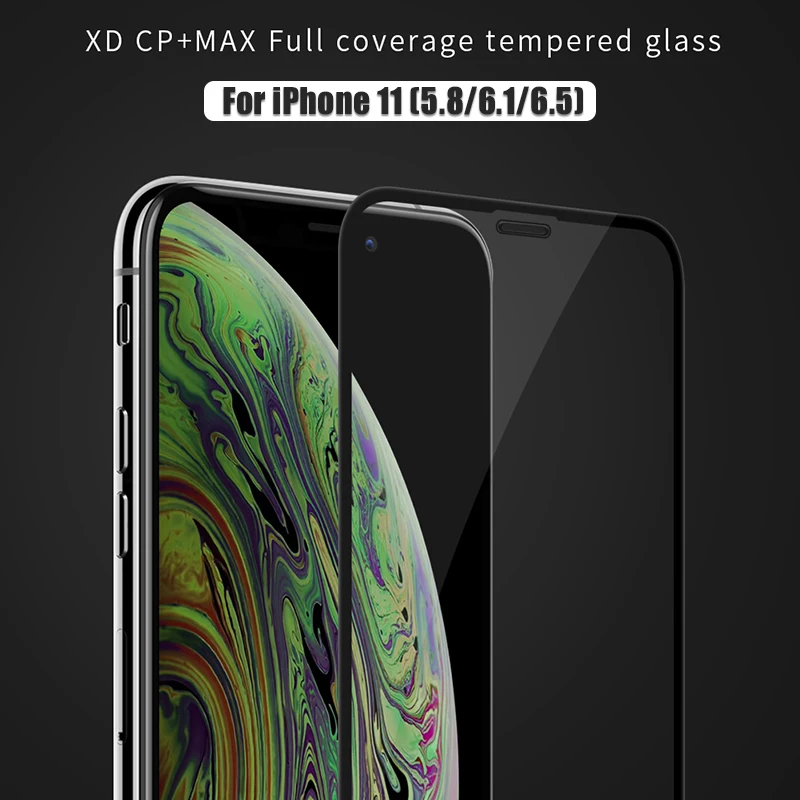 Продажа NILLKIN XD антибликовый протектор экрана для iPhone 11 3D защитное закаленное стекло для iPhone 11 стекло для iPhone 11 Pro