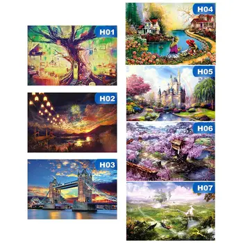 

1000 Pcs/Set jigsaw Puzzles Famous Painting of World Oil Painting Adult Kids DIY Jigsaw Puzzle Creativity Imagine Toys