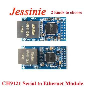 

CH9121 Serial to Ethernet Network Module Convertor STM32 UART RJ45 Microcontroller Industrial Grade SCM Networking DC 3.3V 5V