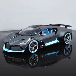 Изысканный подарок 1:18 Bugatti Divo модель спортивного сплава автомобиля, высокая модель литья под давлением, расширенная коллекция, бесплатная