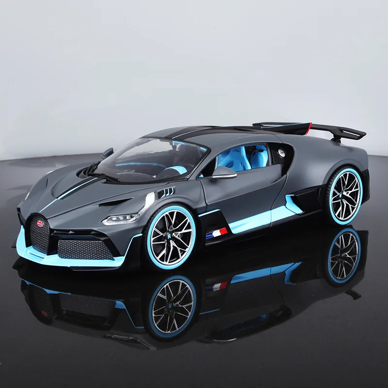 Изысканный подарок 1:18 Модель спортивного автомобиля Bugatti Divo модель высокой