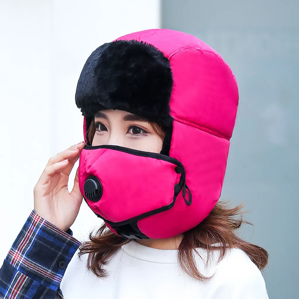rock climbing Windproof Driving beanie Unisex Winter Thicken Hunting Hat For Men And women hat Ear Warm viseras para mujer