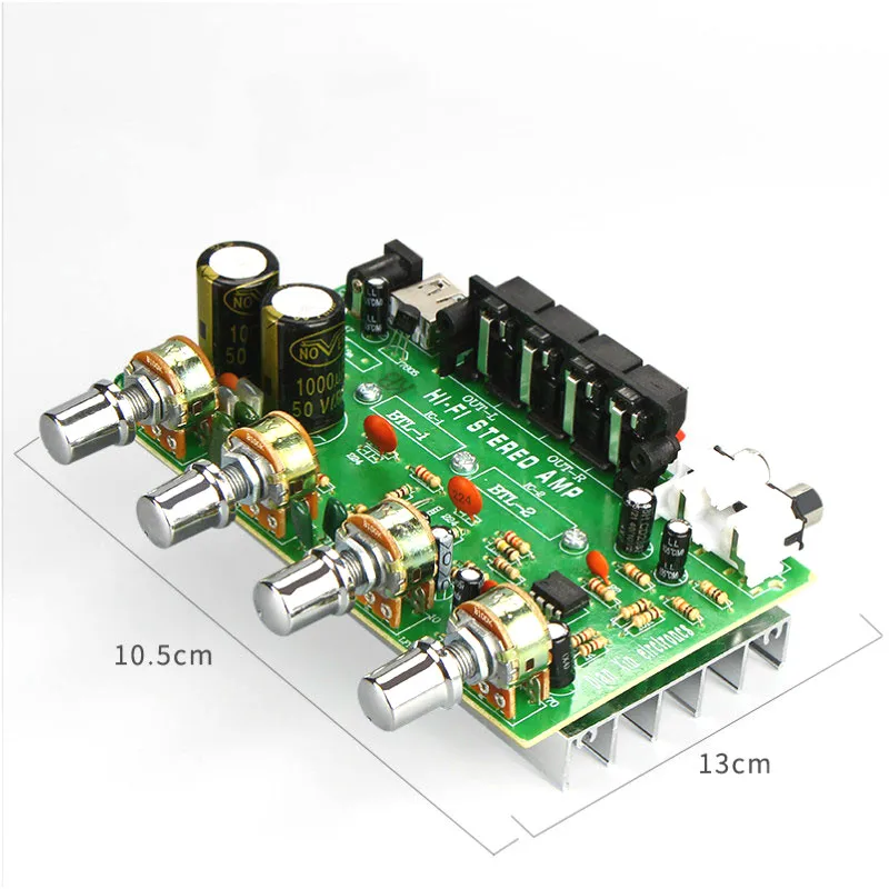 Звуковая плата SOTAMIA TDA7056 25 Вт * 2 стерео усилителя 0 канала усилитель звука USB