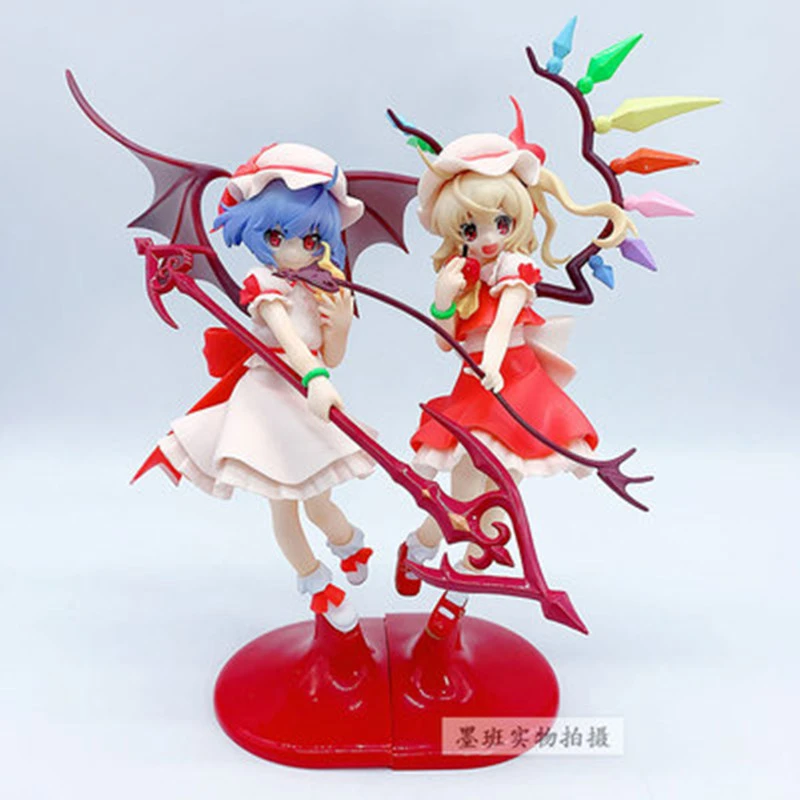 日本アニメ東方projectレミリア スカーレット フランドール スカーレットpvcアクションフィギュアコレクションモデルおもちゃギフト子供のための Action Figures Aliexpress