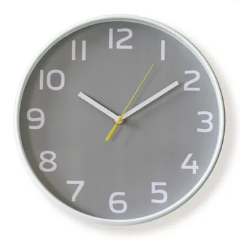 

One Product Dropshipping 12-Inch Hanging Clock Factory Custom round Digital Quartz Clock Living Room Bedroom Mute Home Pocket