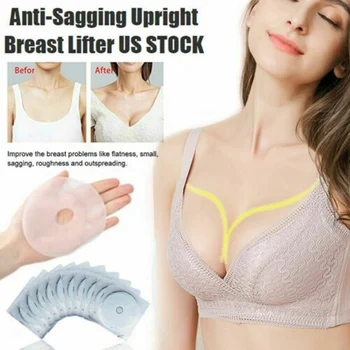 

Top Luxury High Quality 4Pcs Anti-Sagging Upright Breast Lifter Correction Enhancer Patch Breast Mask TK-ing