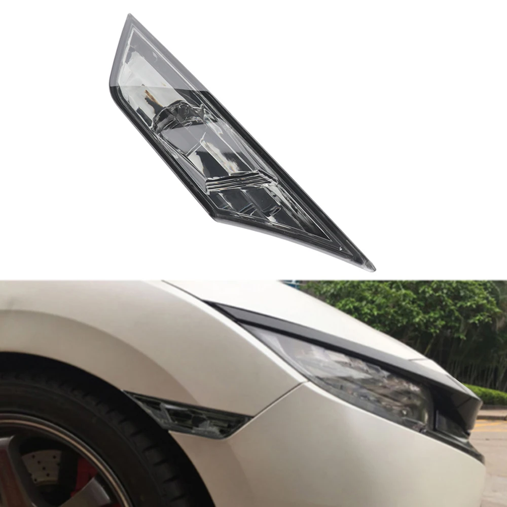 Car Marker Light Lamp Led Smoked Side Signal Lights LED For Honda Civic 2016-2018 | Автомобили и мотоциклы