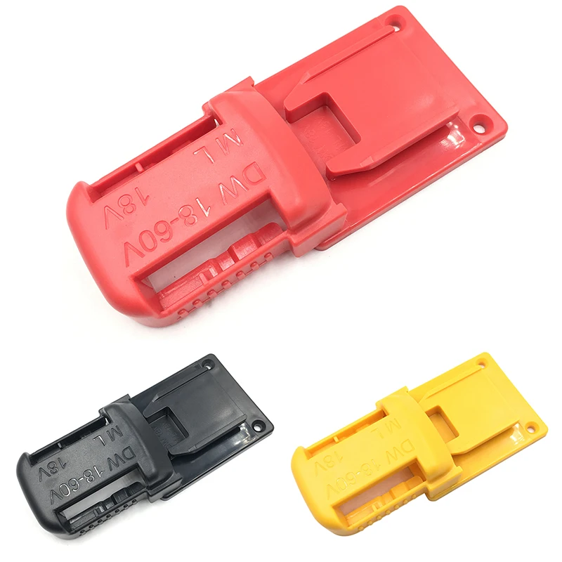 

5 Pack Battery Mounts Holder for Dewalt 18/20V for Milwaukee 18V M18