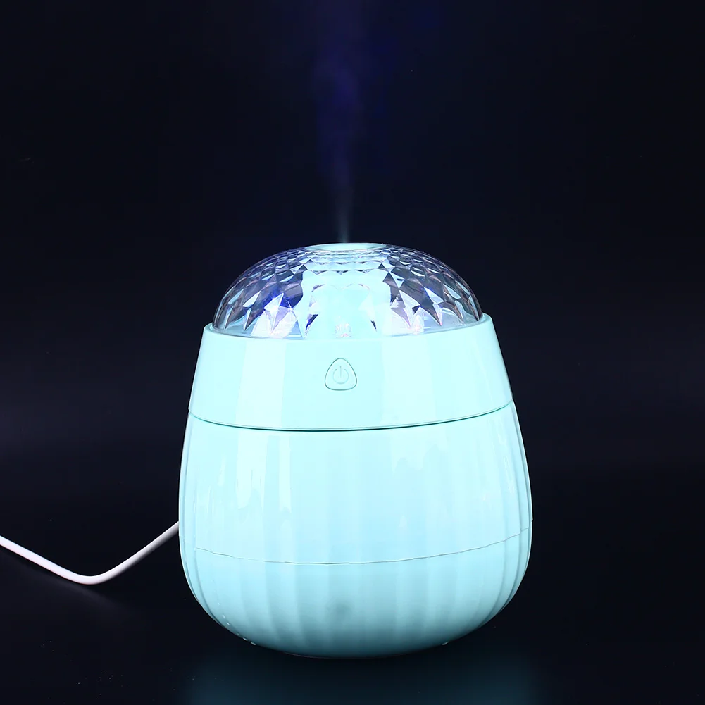 Ultrasonic Humidifier Aroma Diffuser Air Humidifier Projection Lamp Exquisite Creative Portable Fashion 380ML ABS