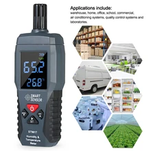 Mini Humidity Temperature Meter High Accuracy Digital LCD Display Humidity Hygrometer Temperature Meter Thermometer Gauge Tester Mini Humidity Temperature Meter High Accuracy Digital LCD Display Humidity Hygrometer Temperature Meter Thermometer Gauge Tester