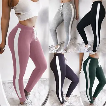 

Meihuida Fashion 2020 New Women Workout Pants Skinny Slim Fitness Leggings Clothes High Waist Printing Cotton Leggings