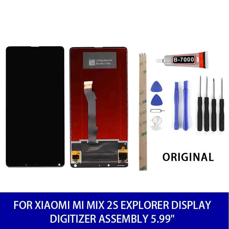 Оригинальный экран для Xiaomi Mi Mix 2s Explorer дисплей дигитайзер в сборе 5 99 &quotсенсорный