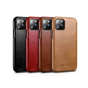 

Flip Case for iPhone 11 Genuine Leather Case for iPhone 11 Pro Max 2019 Real Leather Protective Cover for iPhone XR X XS Max