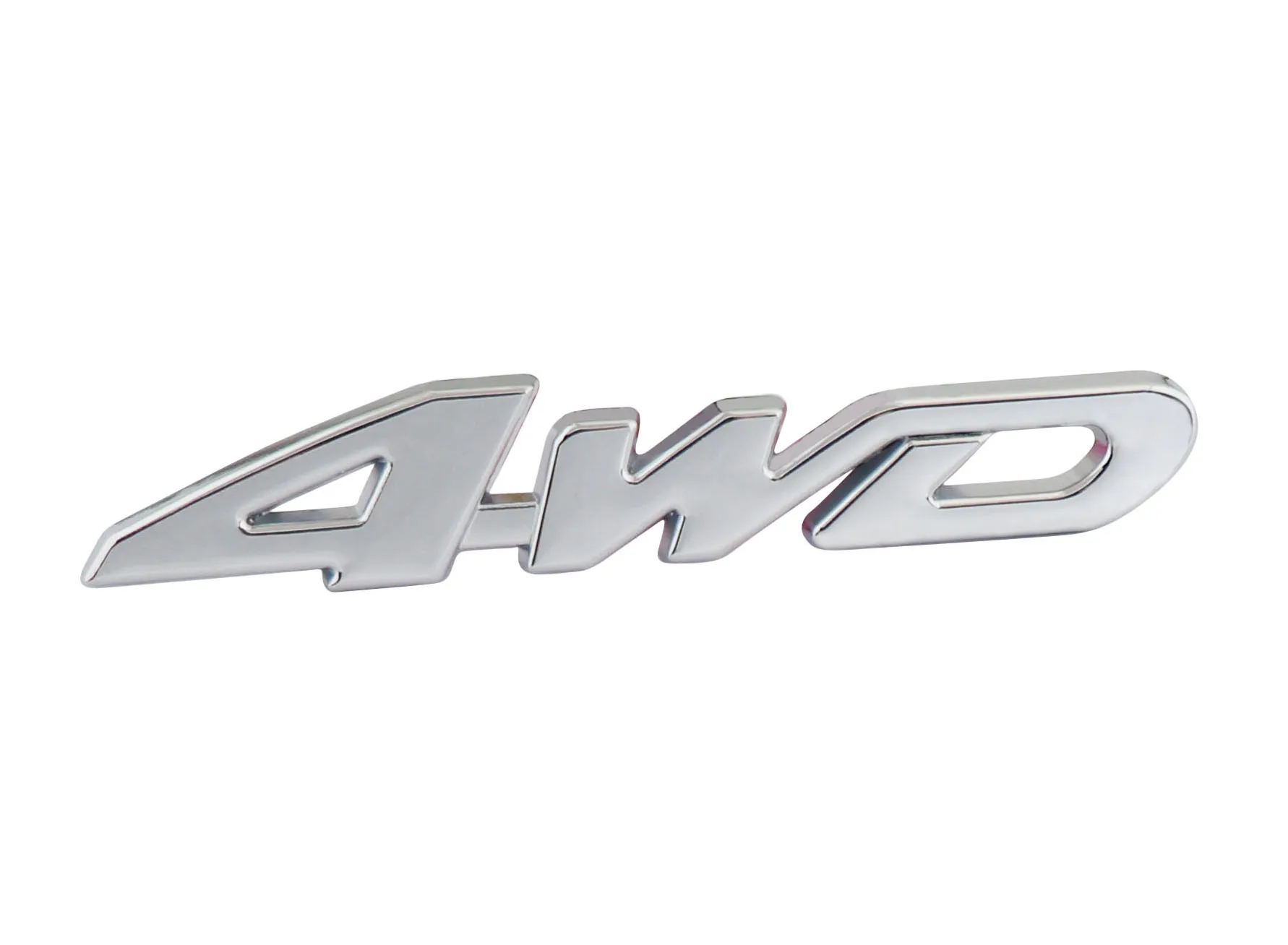 Car SUV Off Road Fender//Trunk Metal Silver Chrome 4x4 Logo Emblem Sticker Badge