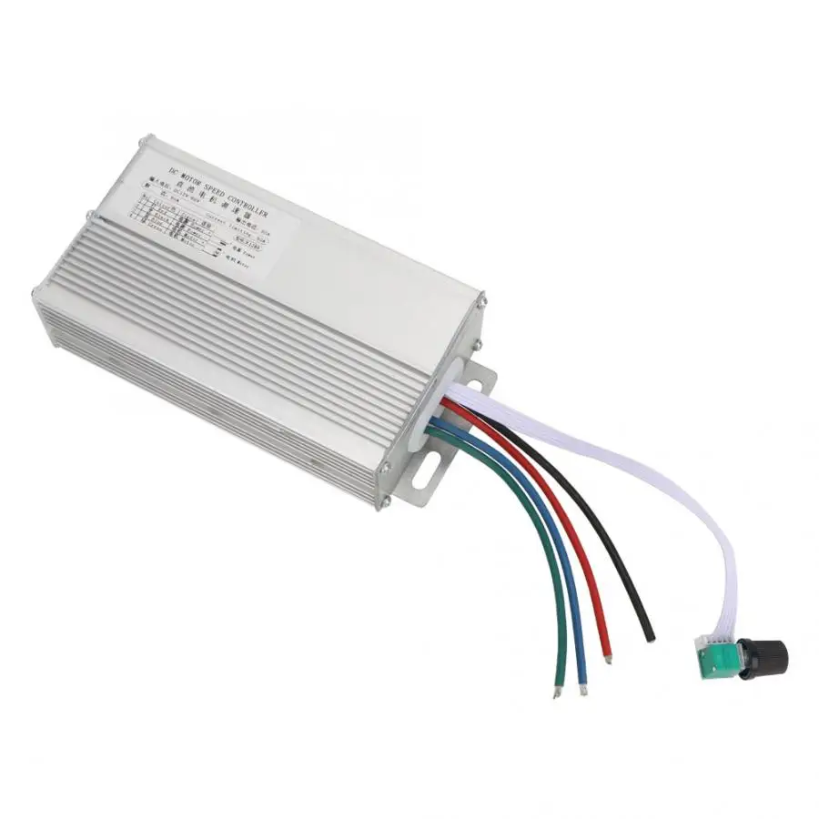 DC 80A контроллер щетки двигателя 12-60V бесступенчатое регулятор оборотов регулятор