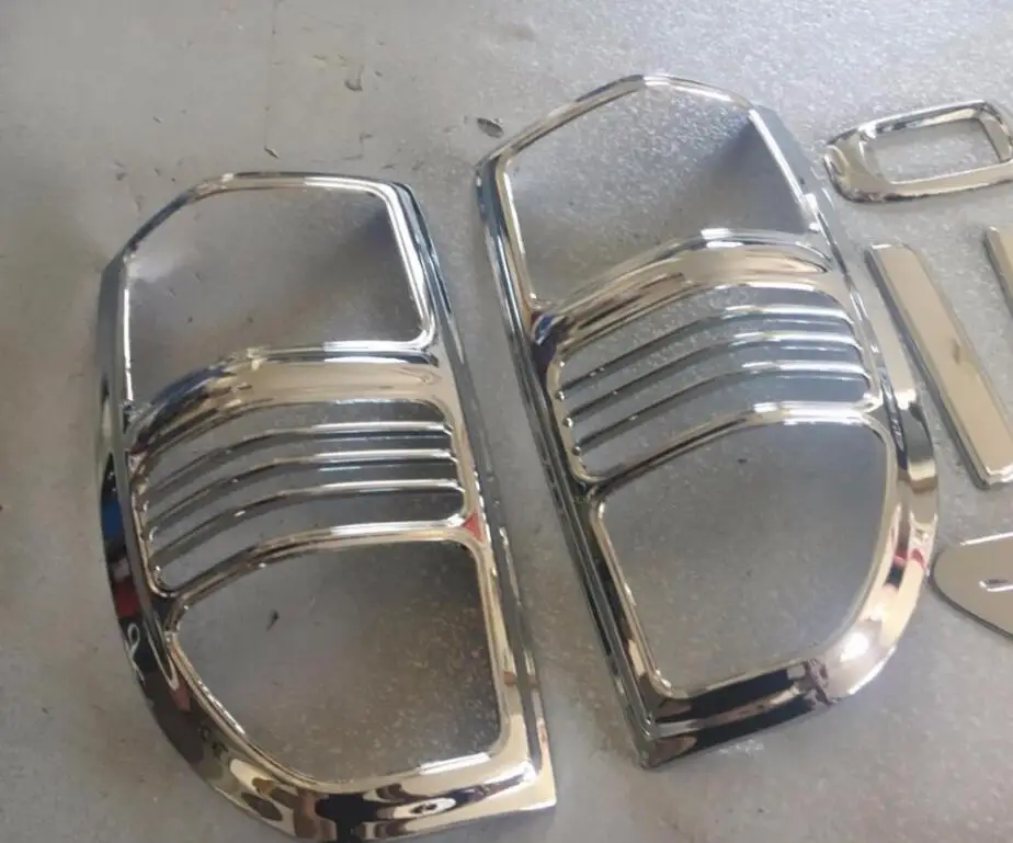 Complete Full Set of Exterior Chrome accessories with 3M Tape fits For TOYOTA PRADO FJ90 3400 2000 chrome car accessories19pcs