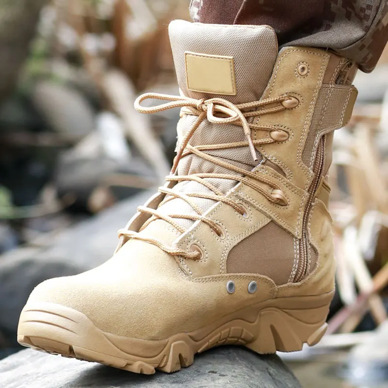 

Flying Bear New Style Summer Desert Outdoor Casual Mountain Climbing Training zhong gao bang Tactical Boots