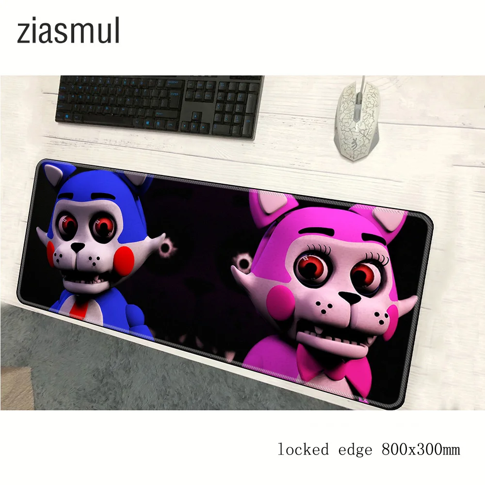 Five Nights at Freddy's» «пять ночей у Фредди» коврик для мыши 800x300x3 мм коврик для мышь Notbook коврик для компьютерной мыши игровой коврик геймер клавиатура коврики для мыши
