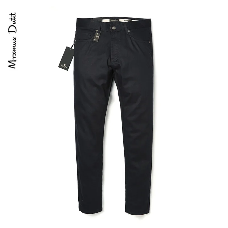 

Summer New Style Men's Trousers Thin Men's Solid Color Slim Fit Straight-Cut Business Pants Middle-aged Men Casual Trousers Md10