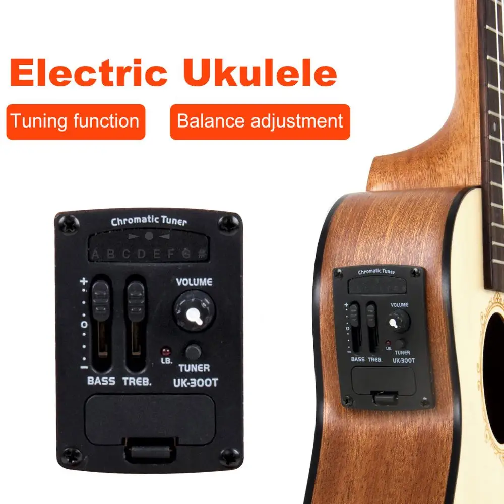 Cena Kmise Ukulele koncert elektryczny akustyczny lity świerk Ukelele 23 Cal Uke z profesjonalna gitara kabel Starter Kit