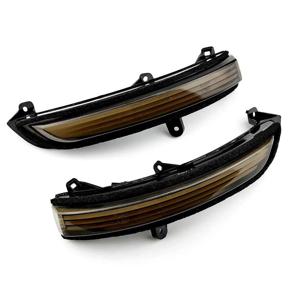 Car LED Side Rearview Mirror Sequential Dynamic Turn Signal Light For Nissan Teana Altima 08-12 Yellow Streamer Lights Indicator