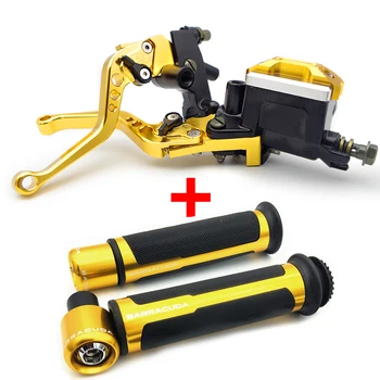 

For YAMAHA raptor 660 mt 09 tracer xmax 125 r3 2019 r6 2007 nmax 155 mt 10 yz 250 neos xvs 1100 Motorcycle Grip Motorbike Brake
