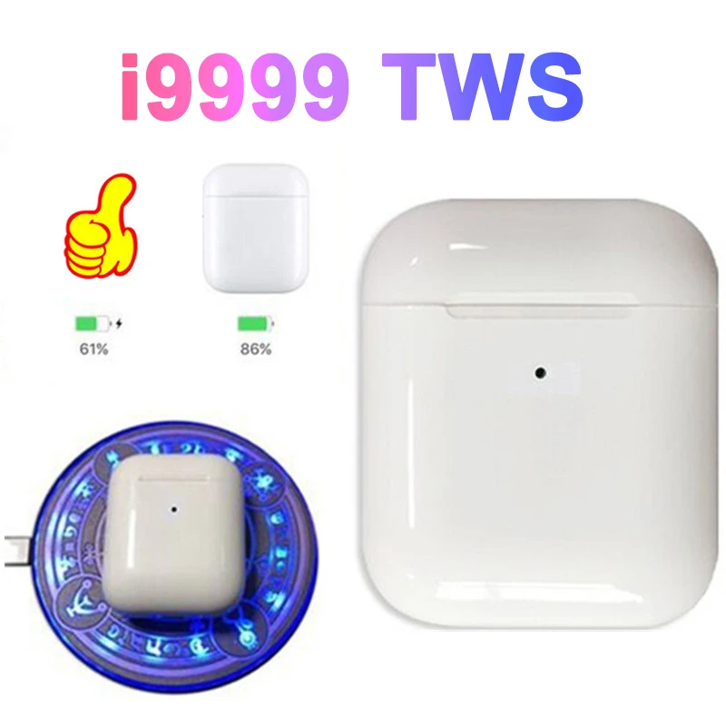 

i9999 Tws Wireless Bluetooth Earphone Mini Earbuds With Mic Charging Box Sport Headset For Smart Phone Wireless Headphone