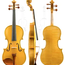 Strad стиль SONG Профессиональный маэстро скрипка 4/4, огромный и мощный звук