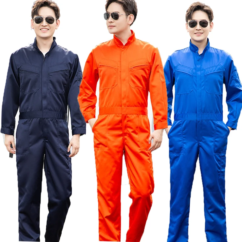 Men Work Clothing Coverall Breathable Sailor Worker Overalls Durable 