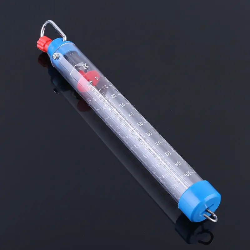 25N/2500g Newton Meter Force Meter Spring Dynamometer Spring Dual-Scaled Balance for Physical Experiment