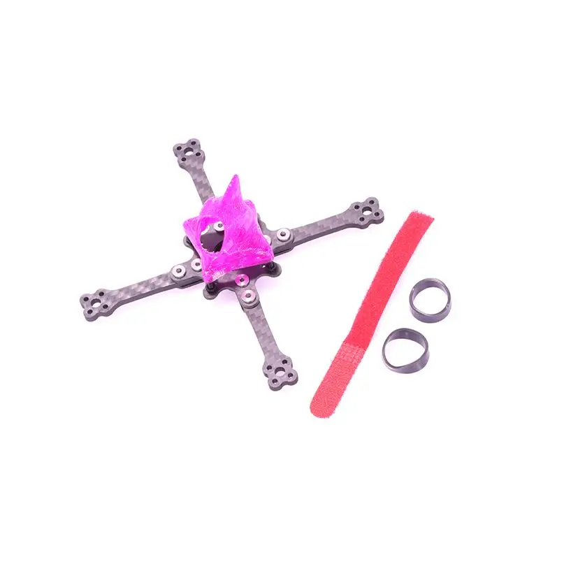 Détail du châssis drone FPV 3-3.5 pouces : bras renforcés et trous de montage pour composants.
