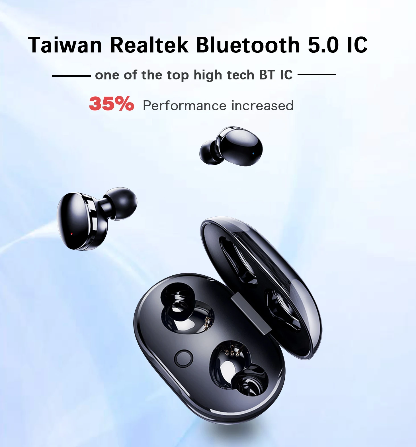 Беспроводные наушники Bluetooth наушники TWS IPX7 водонепроницаемые маленькие легко носить шум de noise BT 5,0 для Galaxy Sport Buds