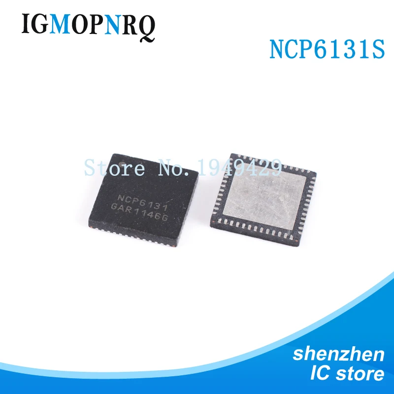 

5pcs/lot NCP6131 NCP6131S IMVP7 1-, 2-, 3-Phase CPU Controller + 1-Phase GPU QFN Controller new